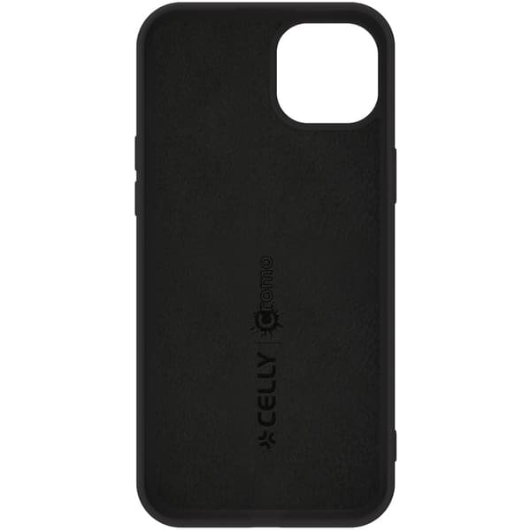 Cromo Soft gummideksel iPhone 15 Plus Black