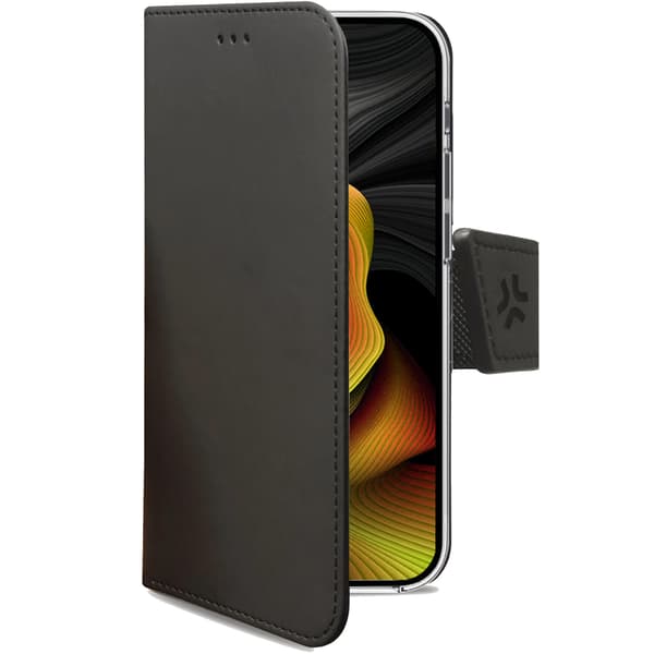 Wally Wallet Case iPhone 15 Pro Max musta