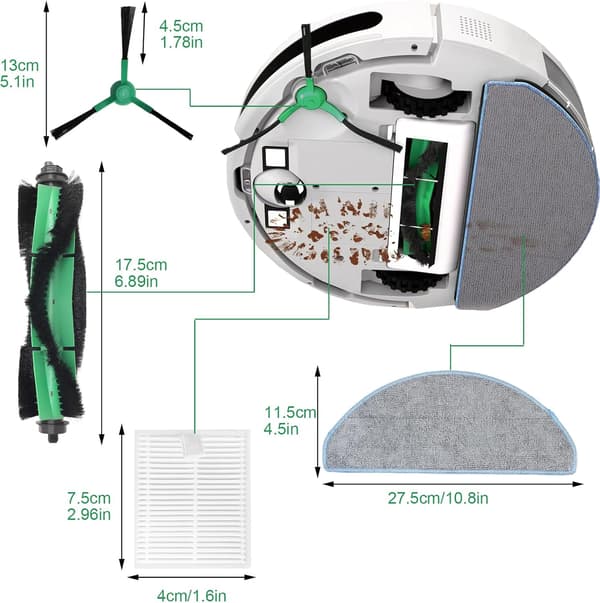 iRobot Roomba Combo Essential Reservedelssæt