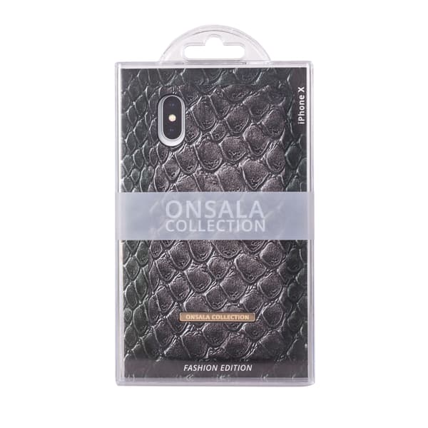 Mobilskal Soft Black Cobra - iPhone X / XS