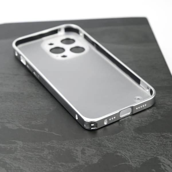 Aluminiumslegeringsramme for iPhone 14 Pro Silver