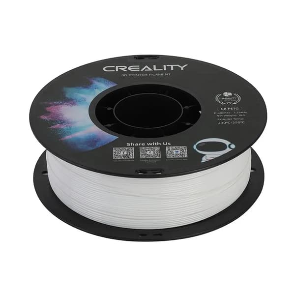 CR-PETG Filament Creality (hvit)