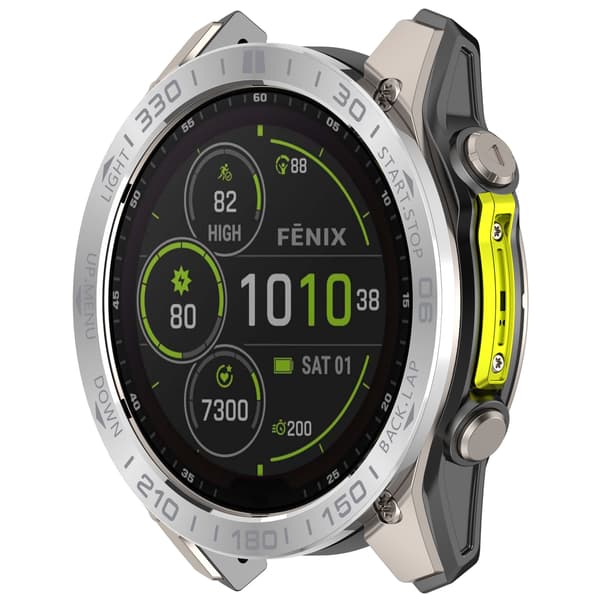 Rustfri stålramme til Garmin Fenix 8 Multicolor1 Model 3
