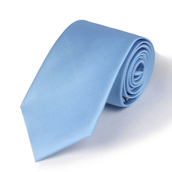 Polyesterisilkki klassinen solmio Blue