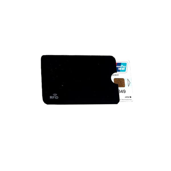 12 kpl RFID-suojataskuja korteille Black