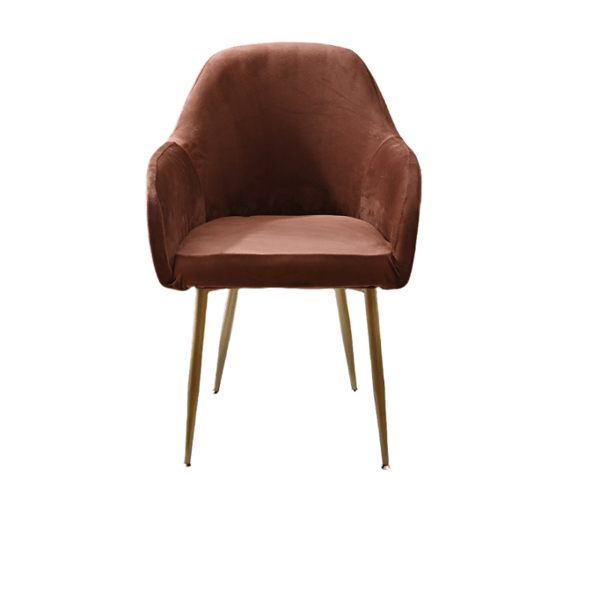 Sträckbara bågstolsöverdrag, stolsöverdrag i mjuk polyester coffee
