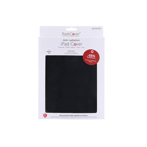 Strålningsskydd Tabletfodral PU iPad 10,2" 2019 Svart