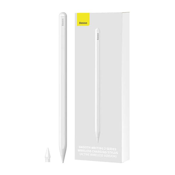 Baseus Smooth Writing 2 Stylus-kynä (valkoinen)