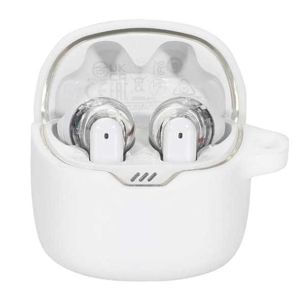 Beskyttende etui til JBL TUNE FLEX-ørepropper White