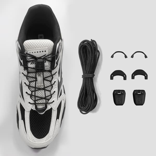 Salomon Quicklace snørebånd Black M