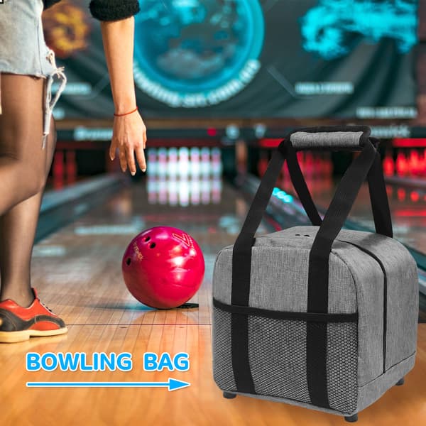 Bowlingboll Tygväska med Tillbehörsficka