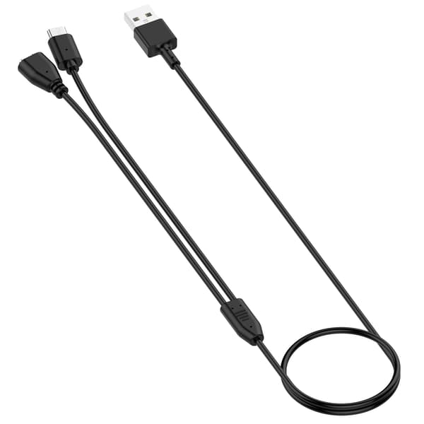 UgBow Pet Dog Training Collar Charging Cable Black