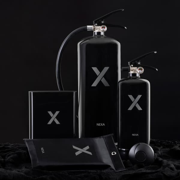 DLSA-866/LL Optisk brandalarm med indbygget batteri 10 år Sort