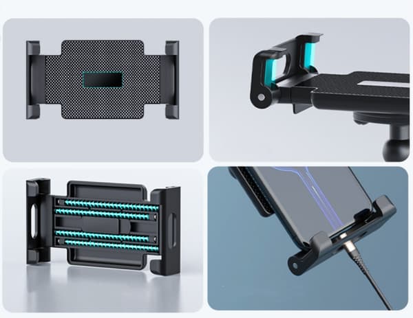 Multifunksjon bil Sugekopp Telefon Holder Sammenleggbar Brakett