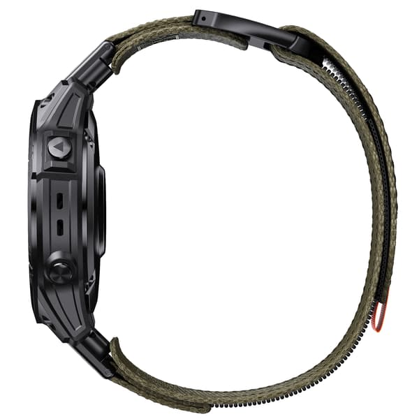 Quick Release 26mm Vævet Nylonrem til Garmin-ure Green