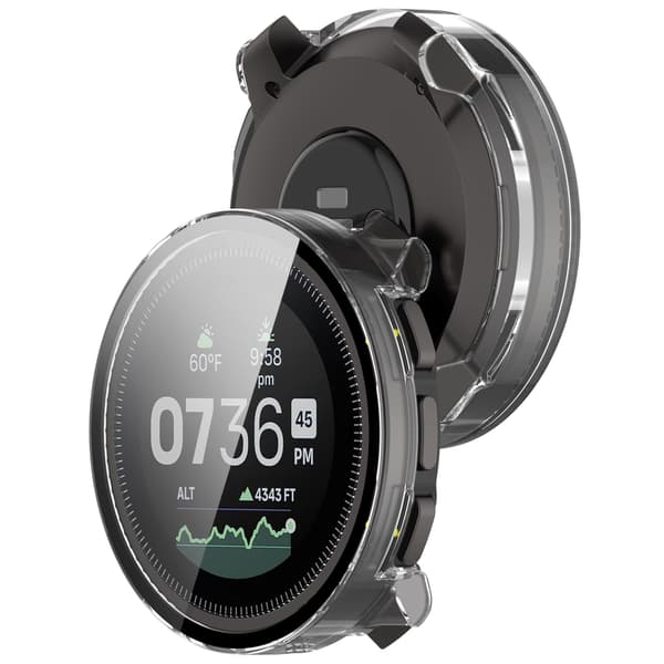 Kotelo integroidulla näytönsuojalla Suunto Vertical Transparent