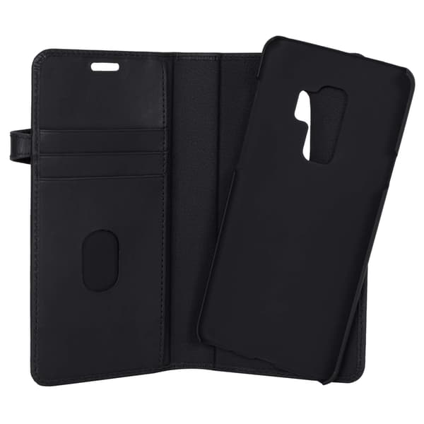 Wallet Læder Samsung S9 Plus Sort