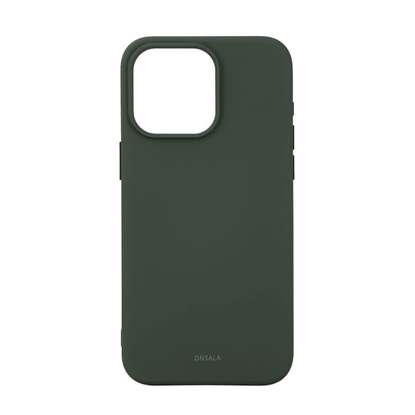 Mobilskal Silikon MagSeries Olive Green - iPhone 15 Pro Max
