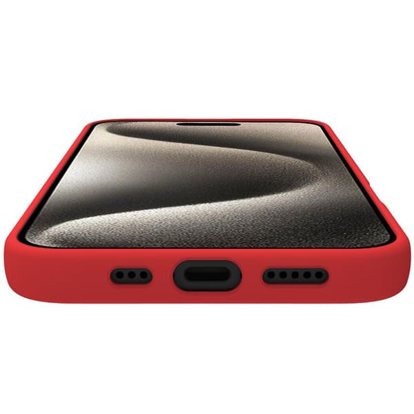 Cromo Soft gummi cover iPhone 16 Pro Red