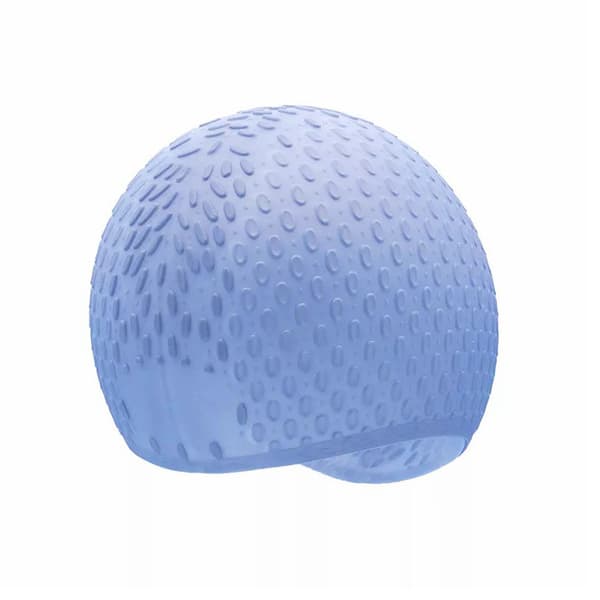 Vedenpitävä silikoninen uimalakki Blue