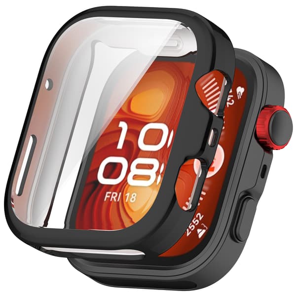 Huawei Watch Fit 4 Pro Full Coverage TPU Skyddsfodral Black