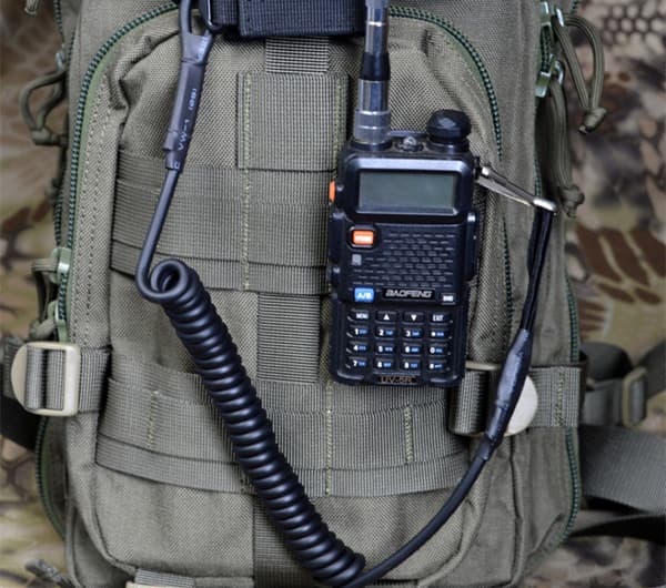 Tactical Spring Coil Lanyard til udendørs CS-udstyr