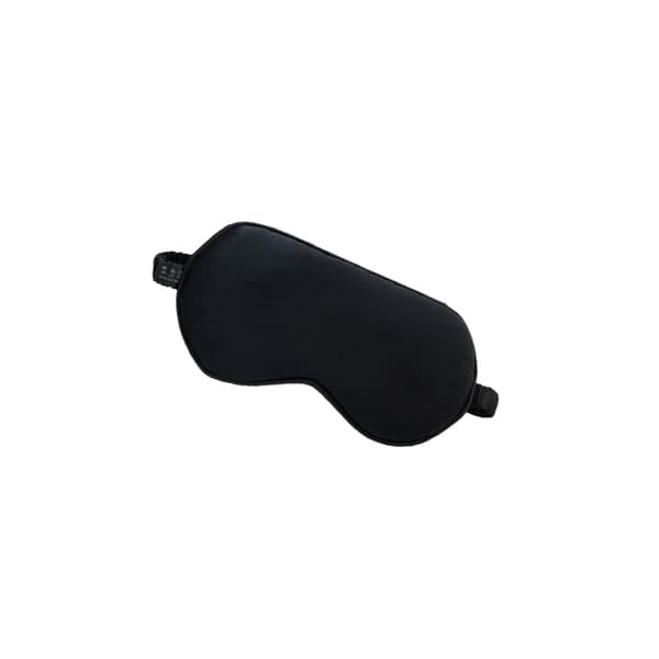 100% silkkistä unimaskia Black