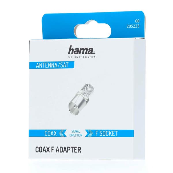 Satellite Receiver Adapter F-Socket - Coax Plug