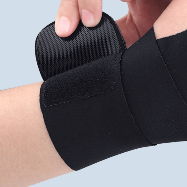 Håndledsstøtte / tommelfingerbandage til højre hånd Black