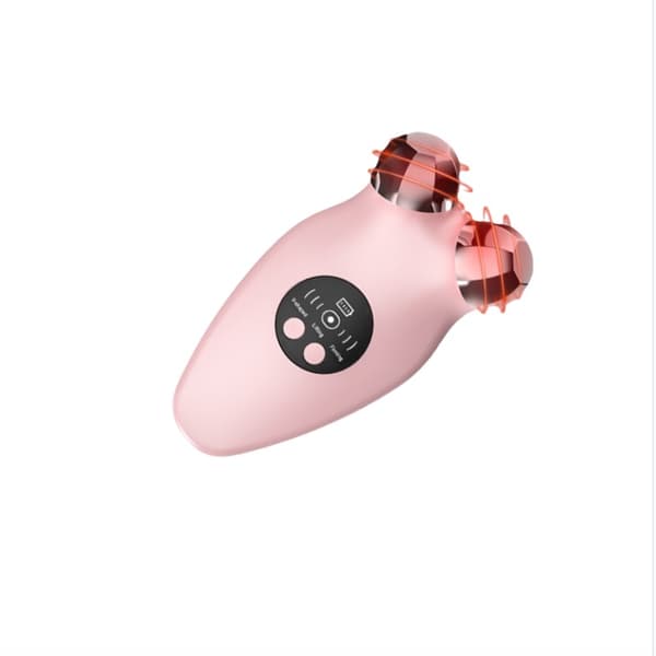 EMS Microcurrent Ansigtsløftningsmassager - Skønhedsinstrument til hjemmebrug Pink