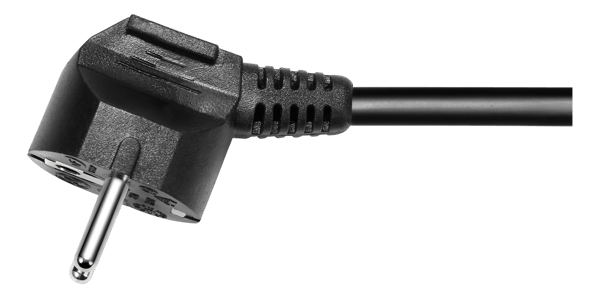 Earthed power strip power switch, 3x CEE 7/3, 1x CEE 7/7 3m
