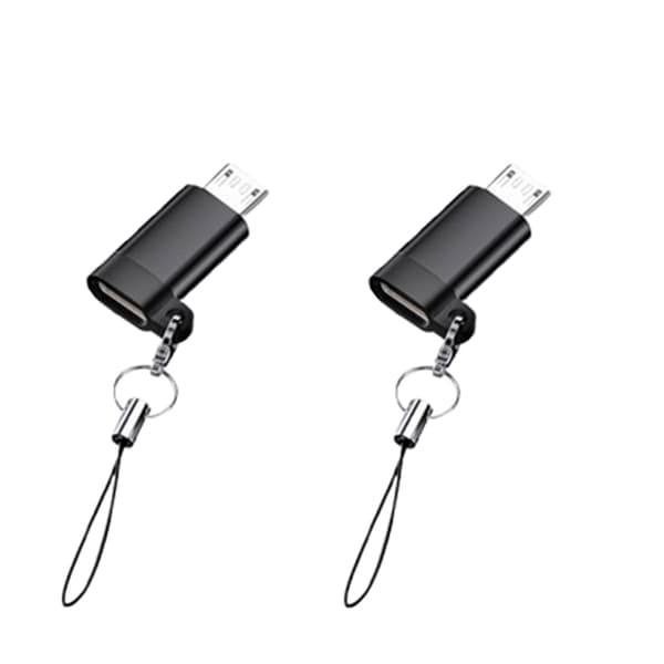 2-pak Type-C til Android-adapter til opladning og data