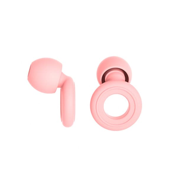 Brusreducerande öronproppar med fodral Pink