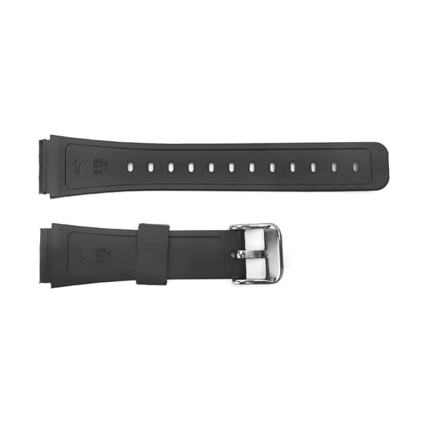 Klockarmband, 18 mm Klackbredd - Svart