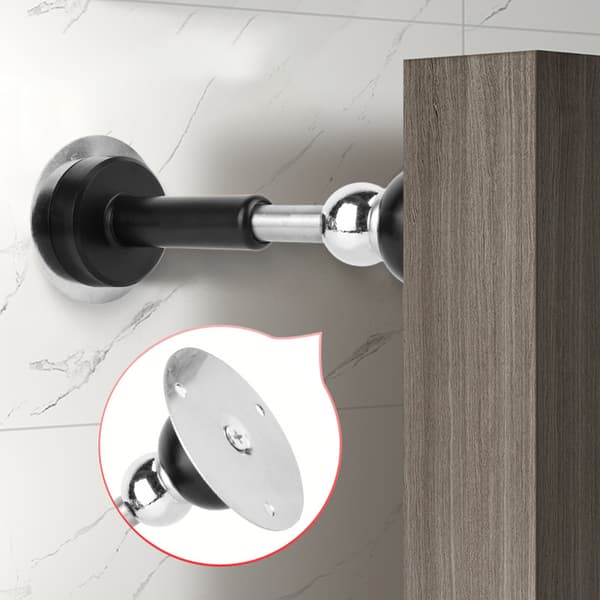 Svart hydraulisk buffer dørstopper - Ingen boring nødvendig 2