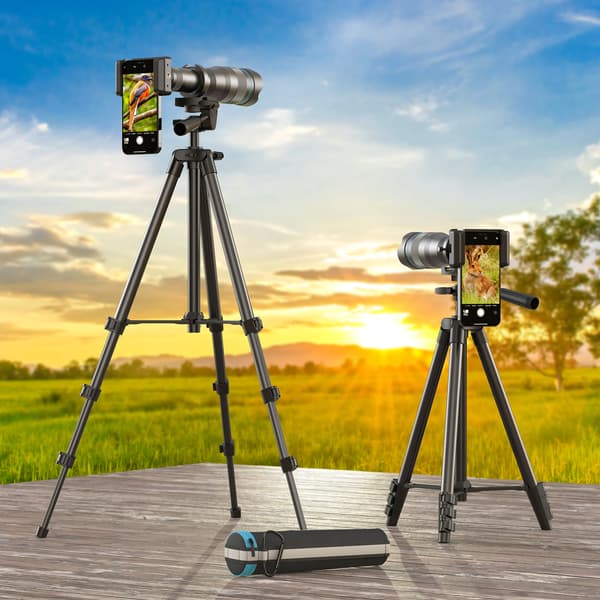 Utendørs 60X HD teleobjektivsett Black
