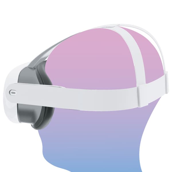 VR andningsbar ögonskyddsersättning för Oculus/Meta Quest 3 Black