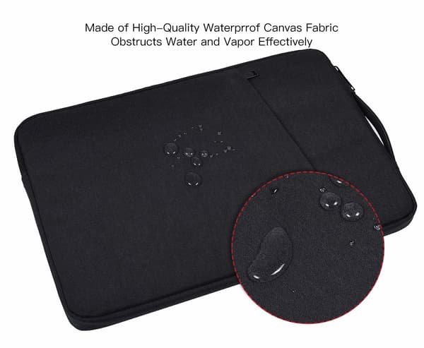 Laptopfodral 13.3 tum canvas Black