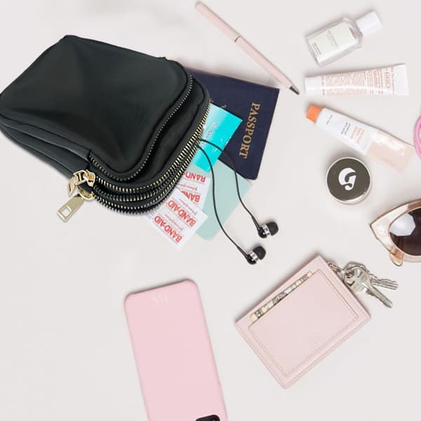 Crossbody mobilväska Black