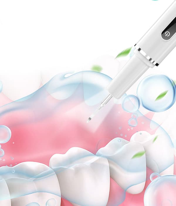 USB-ladattava hammashoitolaite IPX6 vedenpitävä 6 tilaa White