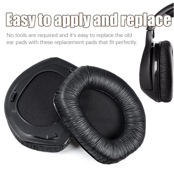 Øreputer til Sennheiser RS165 / 175 Sort 1 par
