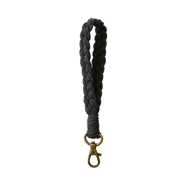 Käsintehty avaimenperä Black