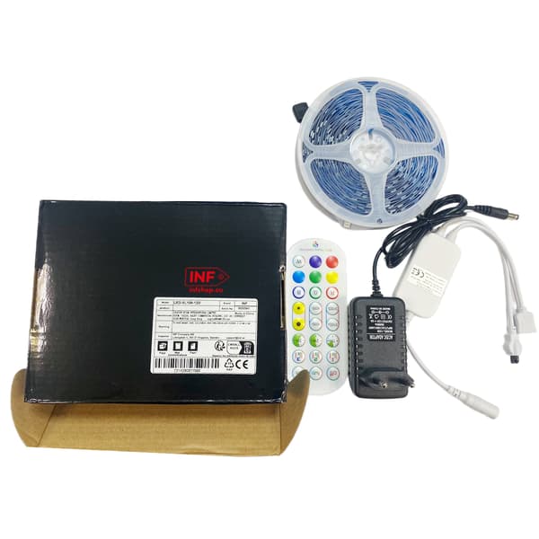 Smarta LED-slingor 15M med WiFi-kontroller & APP