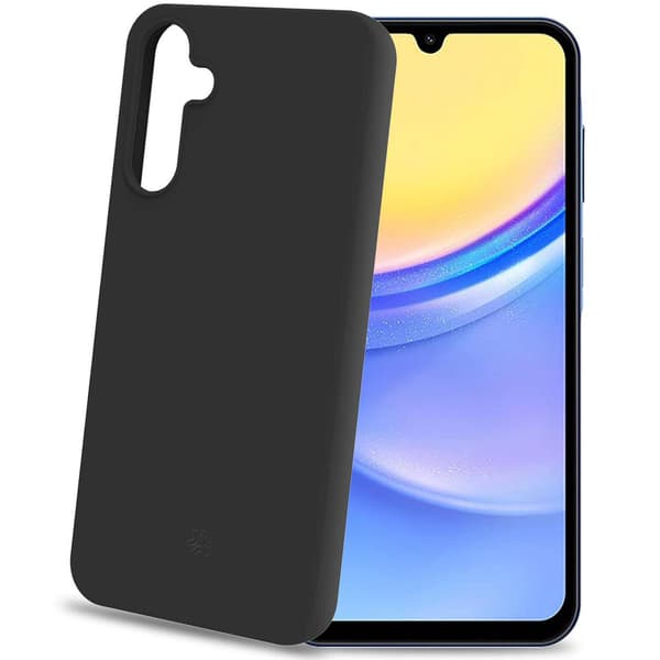 Cromo Soft gummideksel Galaxy A15 4G / A15 5G Sort