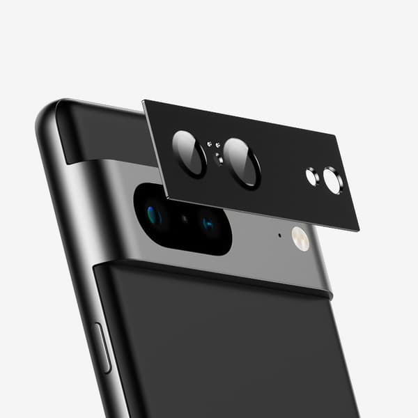 Kameralinsskydd för Google Pixel 8 Pro Silver