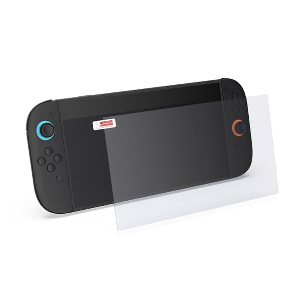 Blått ljus härdat glas skärmskydd för Switch 2