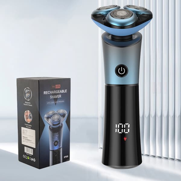 Multifunksjonell elektrisk barbermaskin med tre blader Blue