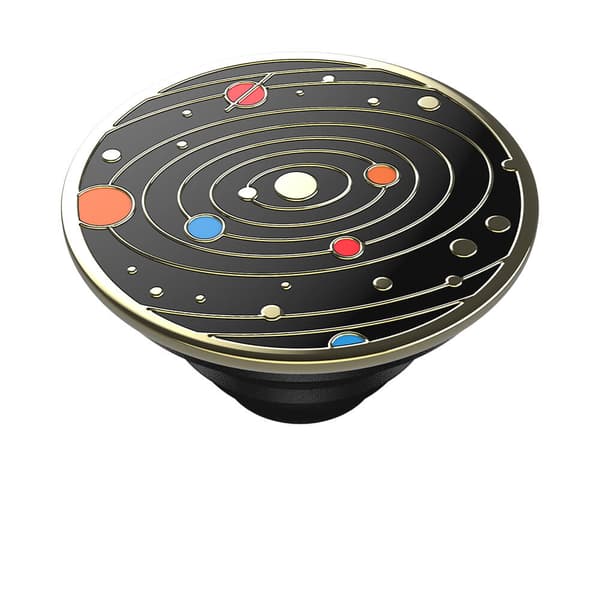 PopGrip PREMIUM Enamel Solar flare Black