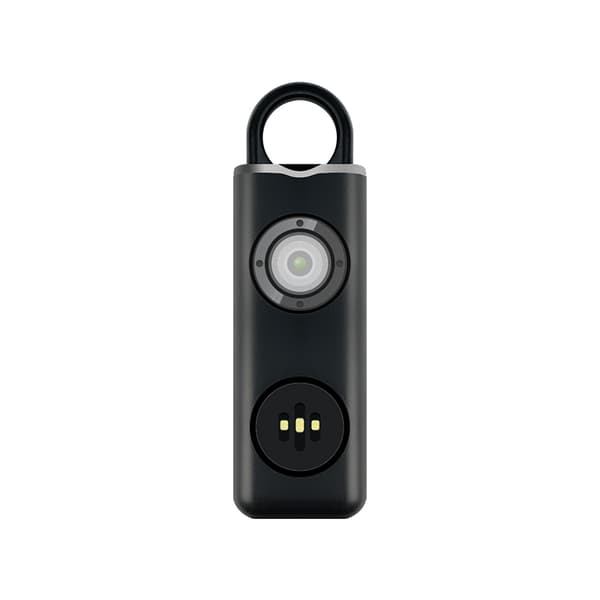Bærbar overfallsalarm 130 dB Black