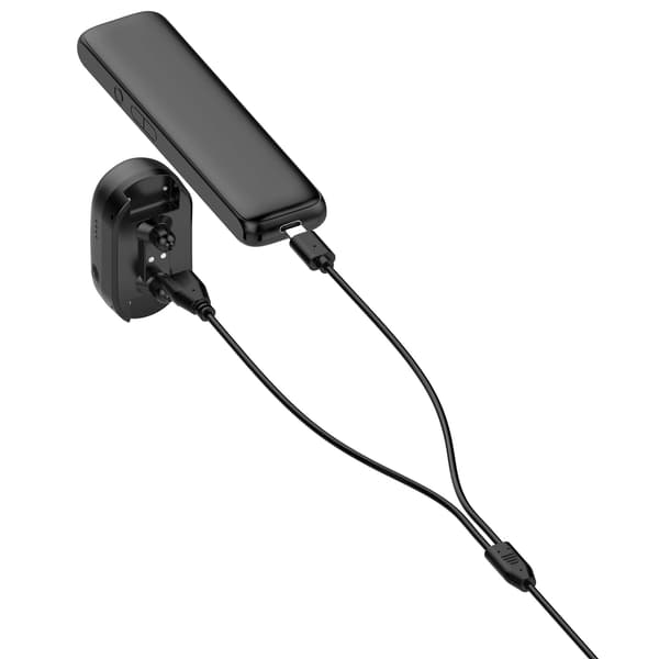 UgBow Pet Dog Training Collar Charging Cable Black